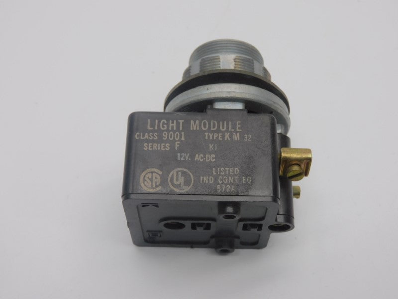 SQUARE D 9001KM32 SER. F 12VAC/DC (AS IS) UNMP
