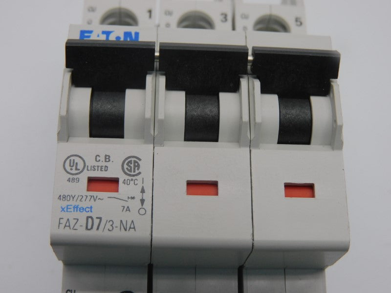 EATON FAZ-D7/3-NA 102265 277VAC 7A NSMP