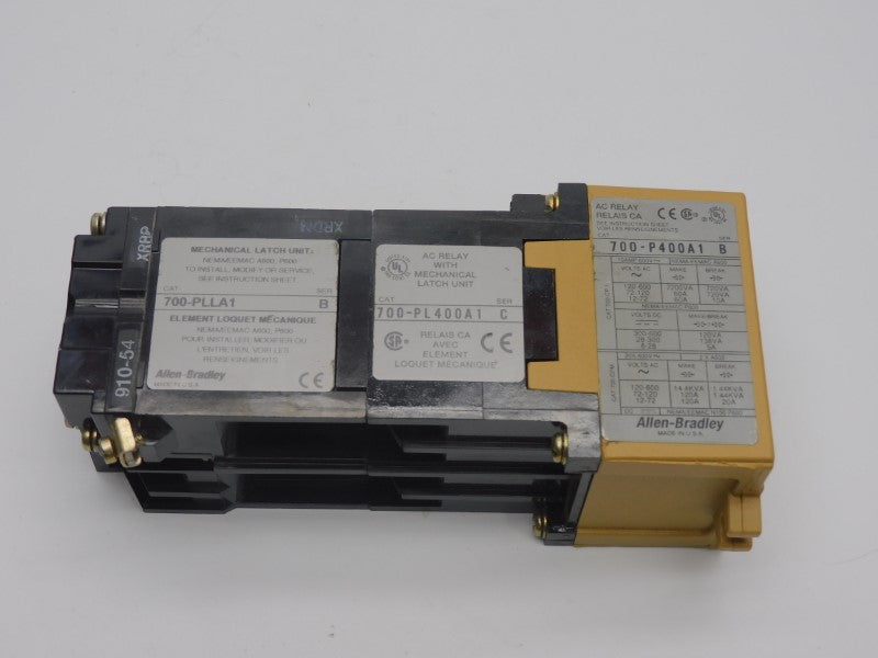 ALLEN BRADLEY 700-P400A1 SER. B 110/115-120V 60A (AS PICTURED) UNMP