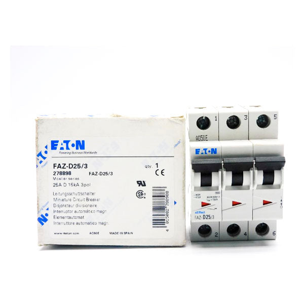 EATON FAZ-D25/3 278898 415V 25A NSMP