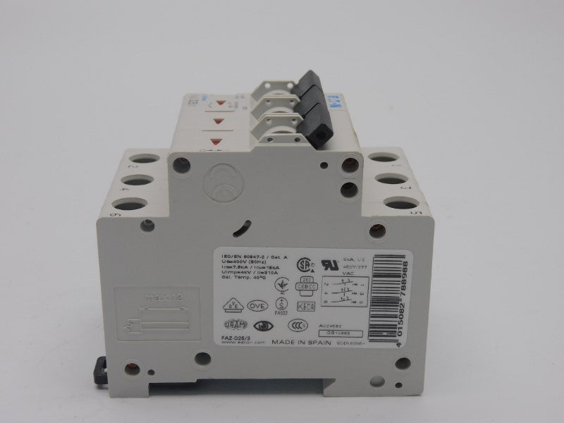 EATON FAZ-D25/3 278898 415V 25A NSMP