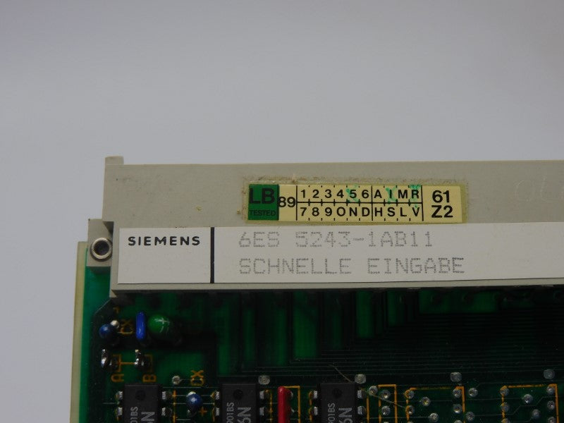 SIEMENS 6ES5243-1AB11 VER. C03 NSMP