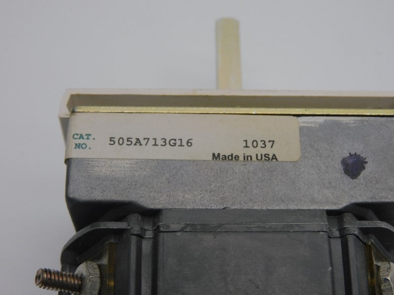 ELECTROSWITCH 505A713G16 NSNP