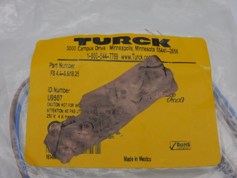 TURCK FS4.4-0.5/18.25 U9507 250V 4A NSMP