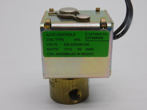 ALCO CONTROLS 274669A 208-220/208-240V 100PSI NSNP