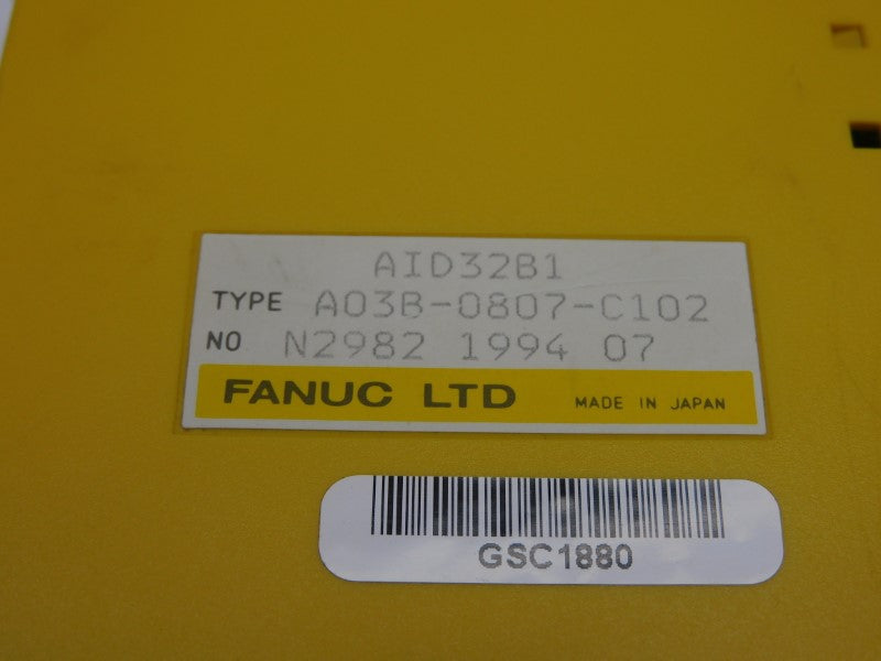 FANUC A03B-0807-C102 AID32B1 NSNP