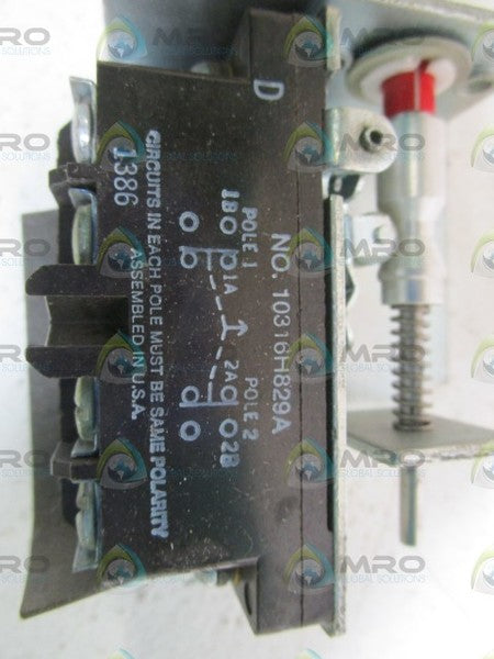 CUTLER HAMMER  10316H829A UNMP