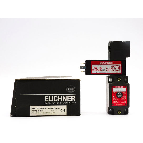 EUCHNER NZ1VZ-538E3VSE07L060 076031 250VAC 10A (NO KEY) NSMP