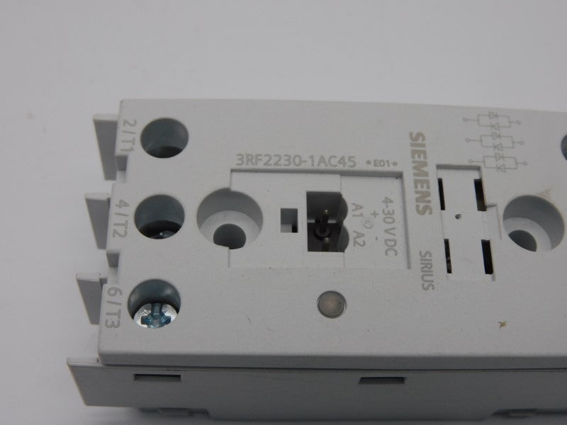 SIEMENS 3RF2230-1AC45 4-30VDC (NO TERMINAL) NSNP