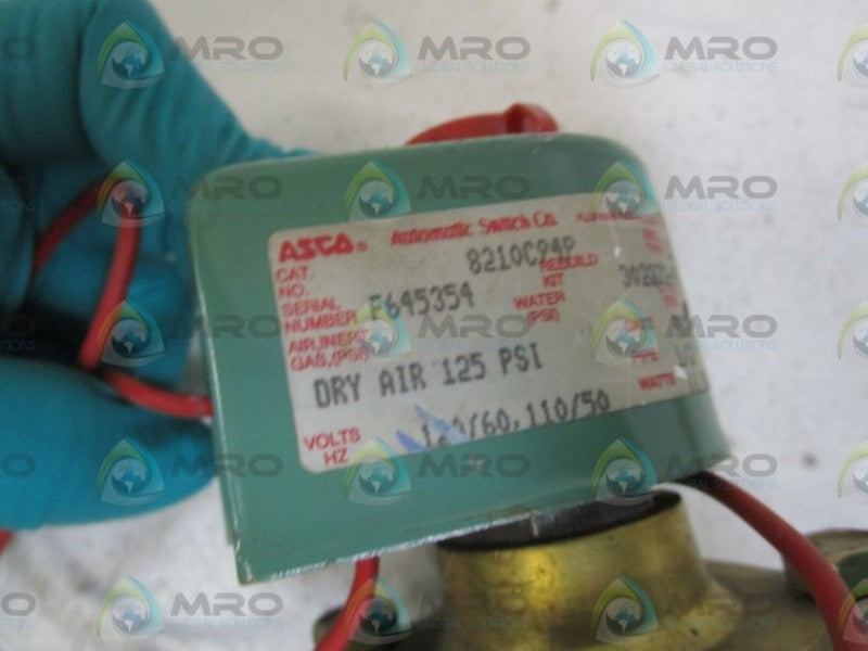 ASCO 8210C94P  UNMP