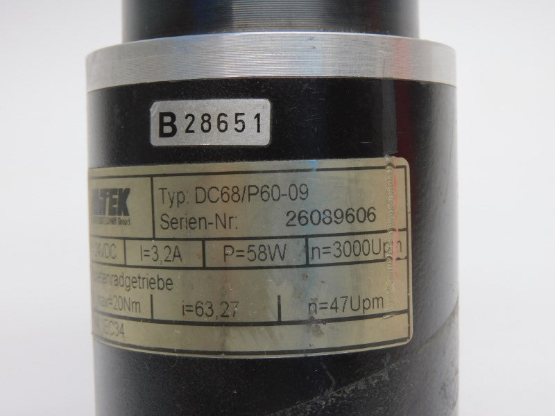 ANTEK DC68/P60-09 24VDC 3.2A (AS PICTURED) UNMP