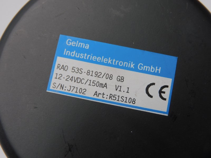 GELMA RA053S-8192/08GB R51S108 VER. 1.1 12-24VDC NSNP