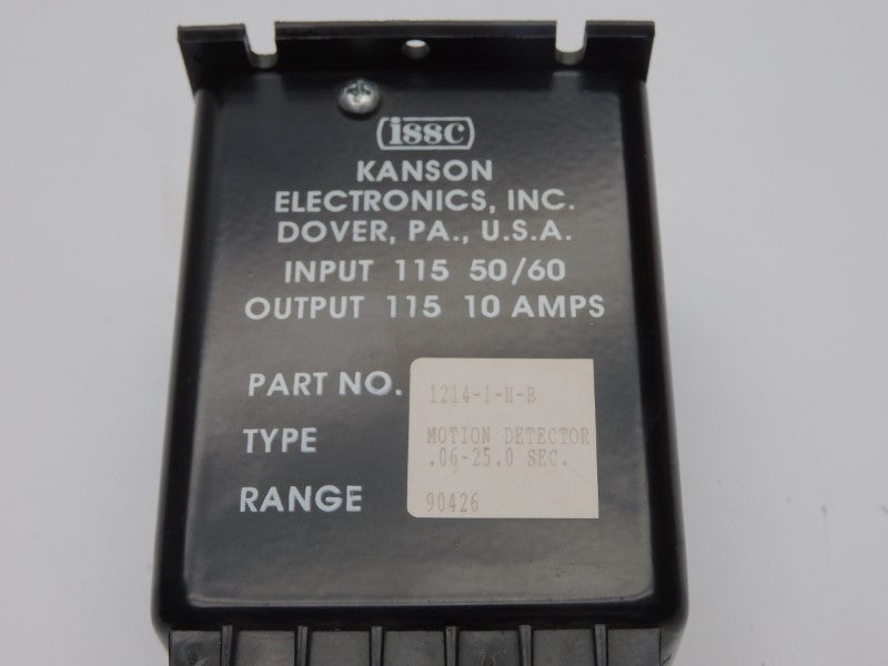 ISSC 1214-1-H-B 115V 10A .06-25.0S NSNP