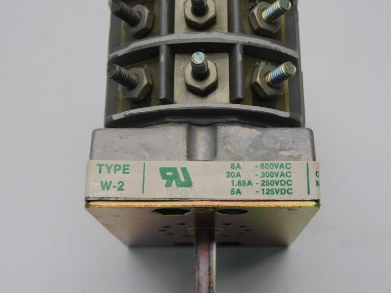 ELECTROSWITCH 505A706G11 W2 600VAC 20A NSNP
