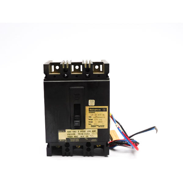WESTINGHOUSE FB3100 4979D06G03 600VAC 100A UNMP