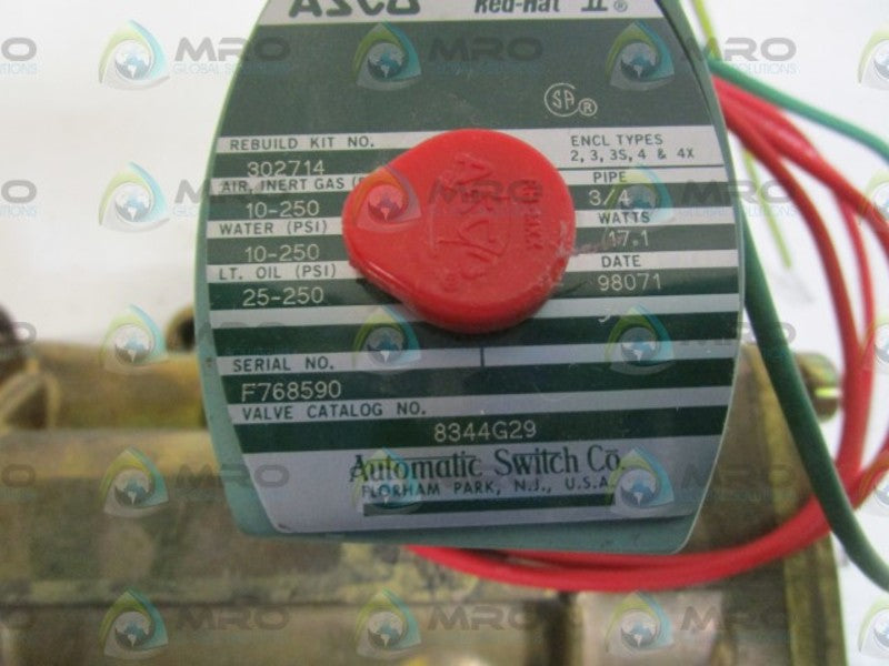 ASCO 8344G29  UNMP