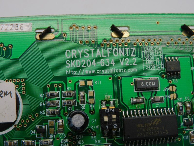 CRYSTALFONTZ SKD204-634 VER. 2.2 UNMP