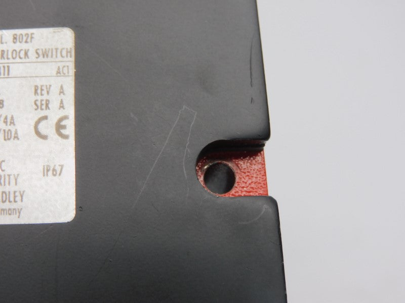 ALLEN BRADLEY 802F-TD60M11 SER. A REV. A 250V 10A (NO KEY) UNMP