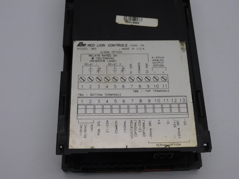 RED LION CONTROLS IMP23103 120/240VAC UNMP
