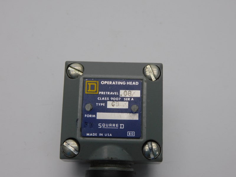 SQUARE D 9007GD SER. A UNMP