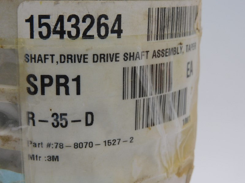 DRIVE SHAFT 78-8070-1527-2 UNMP