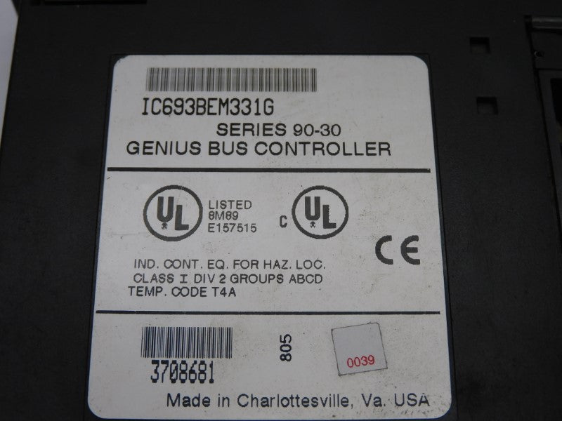 FANUC IC693BEM331G (NO DOOR) UNMP