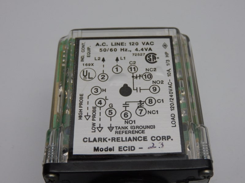 CLARK-RELIANCE ECID-23 120/240VAC 10A UNMP