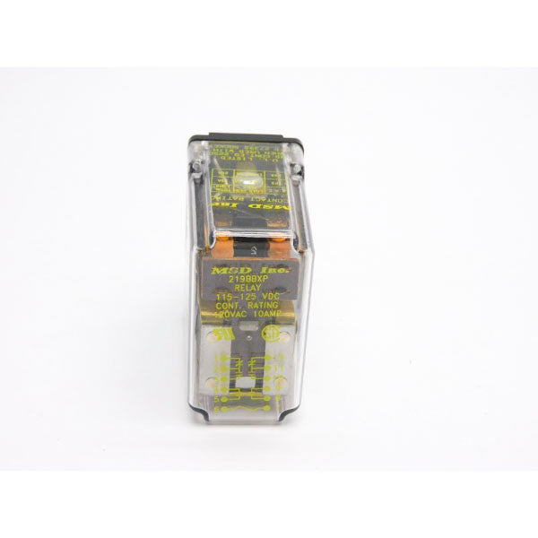 MSD INC. 219BBXP 115-125VDC 10A UNMP