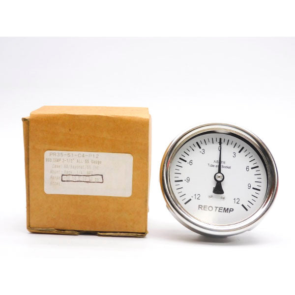 REOTEMP PR35-S1-C4-P12 0-12PSI NSMP
