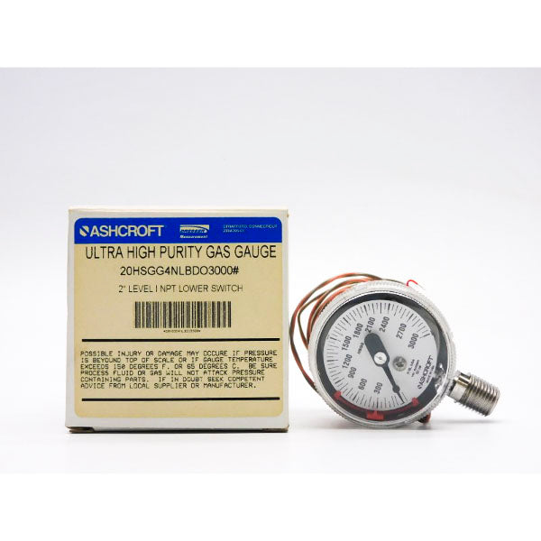 ASHCROFT 20HSGG4NLBDO3000# 50PSI NSMP