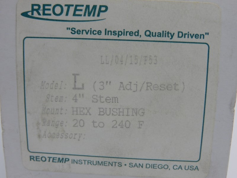 REOTEMP LL/04/15/F53 NSMP