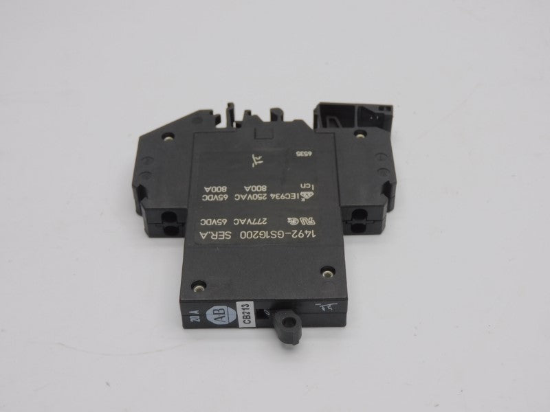 ALLEN BRADLEY 1492-GS1G200 SER. A 277VAC 20A UNMP