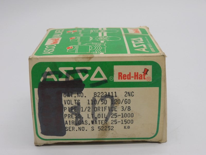 ASCO 8223A11 110/120V 25-1500PSI 1/2" NSMP