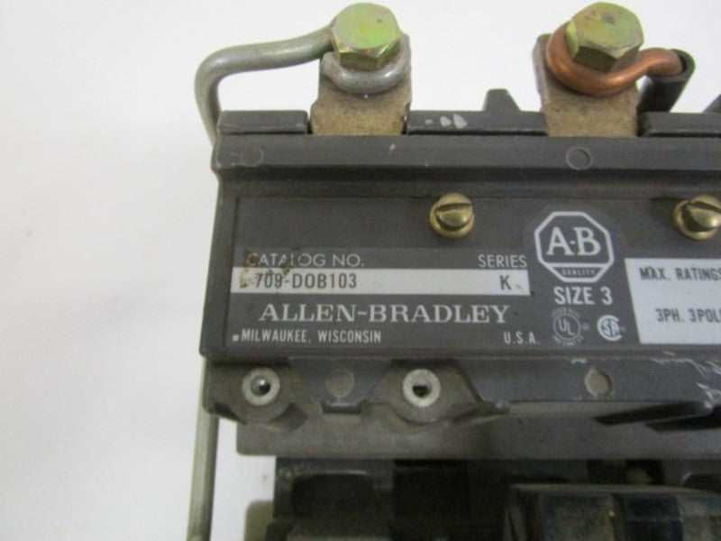 ALLEN BRADLEY 709-D0B103 SER. K UNMP
