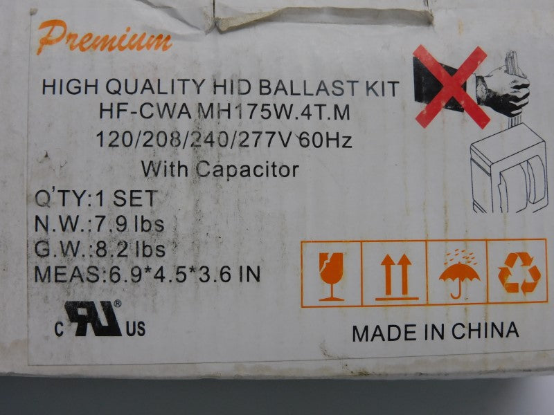 PREMIUM HF-CWAMH175W.4T.M 277V 1.80A NSMP