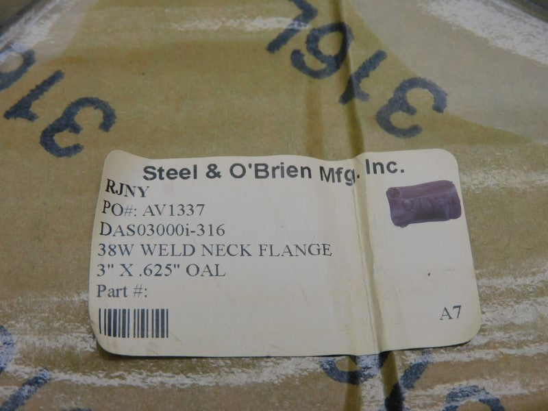 STEEL&O'BRIEN DAS03000I-316 (PKG OF 2) NSMP