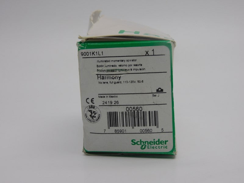 SCHNEIDER ELECTRIC 9001K1L1 SER. J 110-120V NSMP