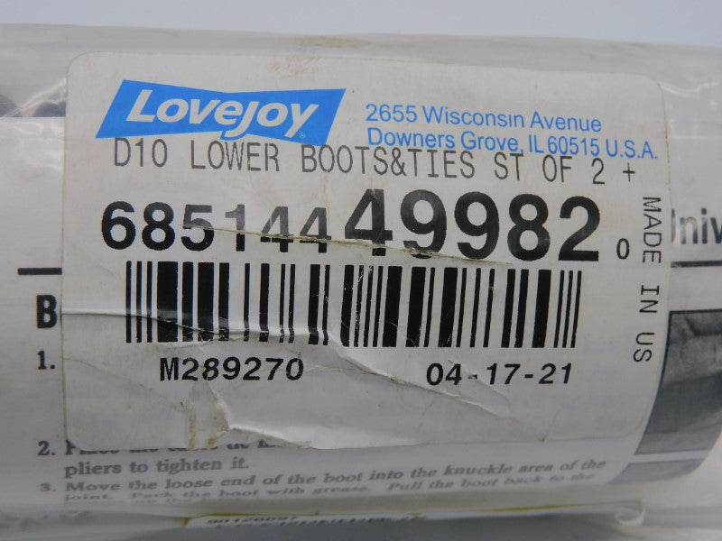 LOVEJOY 68514449982 M289270 (PKG OF 2) NSMP