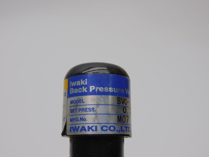 IWAKI CO. BVC-1TV-7H UNMP