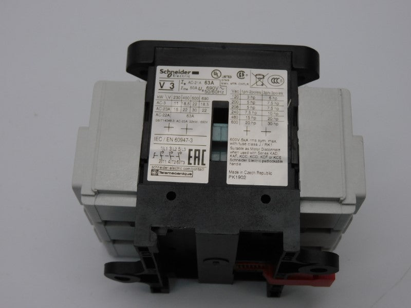 SCHNEIDER ELECTRIC V3 600V 63A NSNP