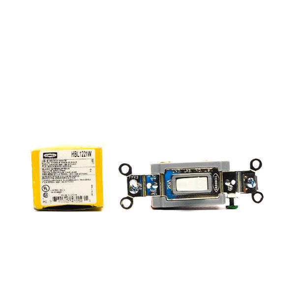 HUBBEL HBL1221W 120-277VAC 20A NSMP