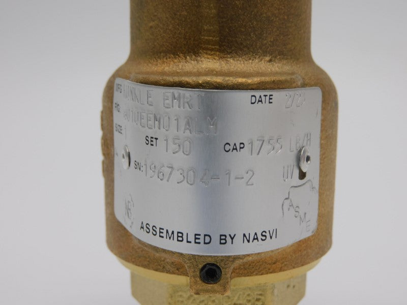 KUNKLE 6010EEM01ALM 150PSI 1" NSNP