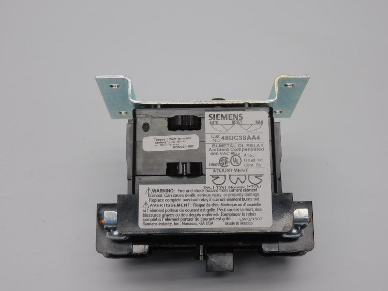 SIEMENS 48DC38AA4 600VAC 30A NSMP