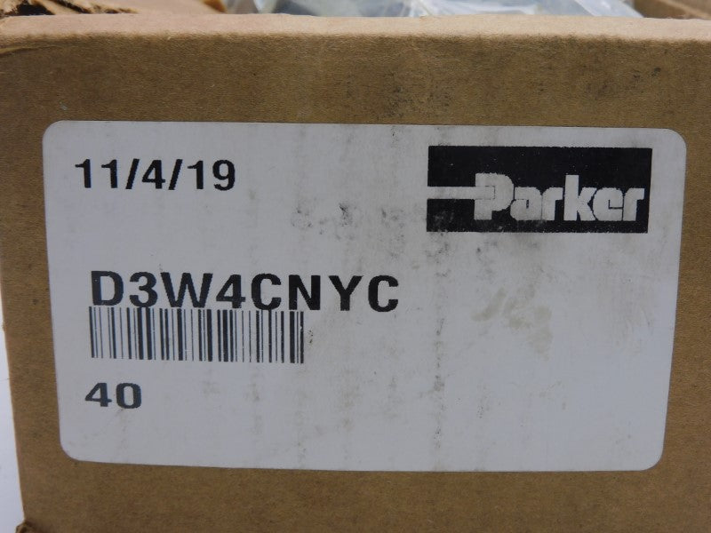 PARKER D3W4CNYC-40 110/120V 0.79-0.93A 5000PSI NSNP