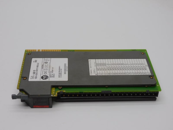 ALLEN BRADLEY 1771-IAD SER. D REV. B02 120VAC/DC 0.195A (NO TERMINAL) UNMP