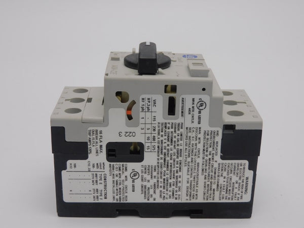 ALLEN BRADLEY 140M-C2E-C16 SER. C 690V 10-16A NSNP