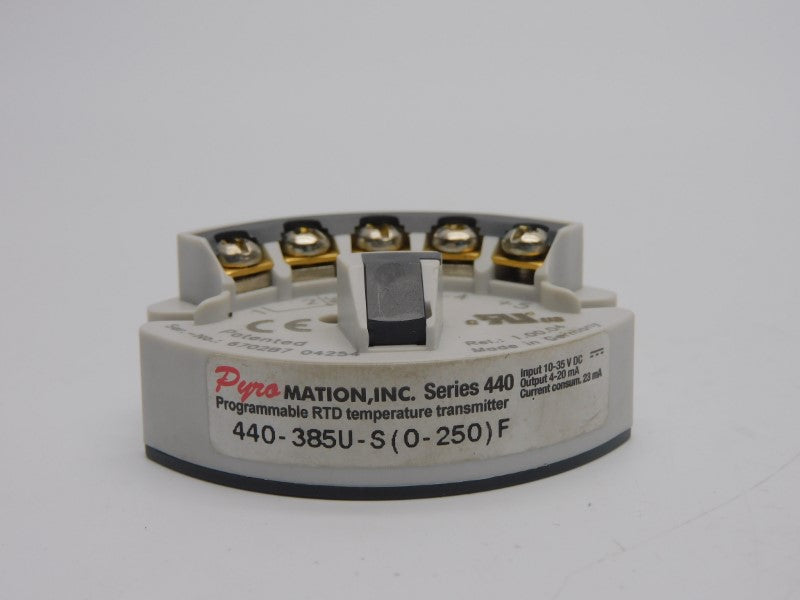 PYROMATION 440-385U-S(0-250)F 10-35VDC NSNP