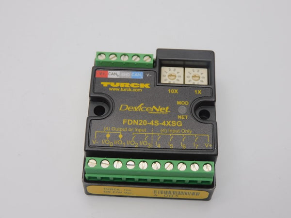 TURCK FDN20-4S-4XSG F0177 F/W 4.003 4A NSMP