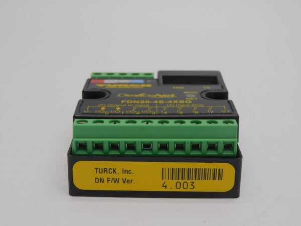 TURCK FDN20-4S-4XSG F0177 F/W 4.003 4A NSMP