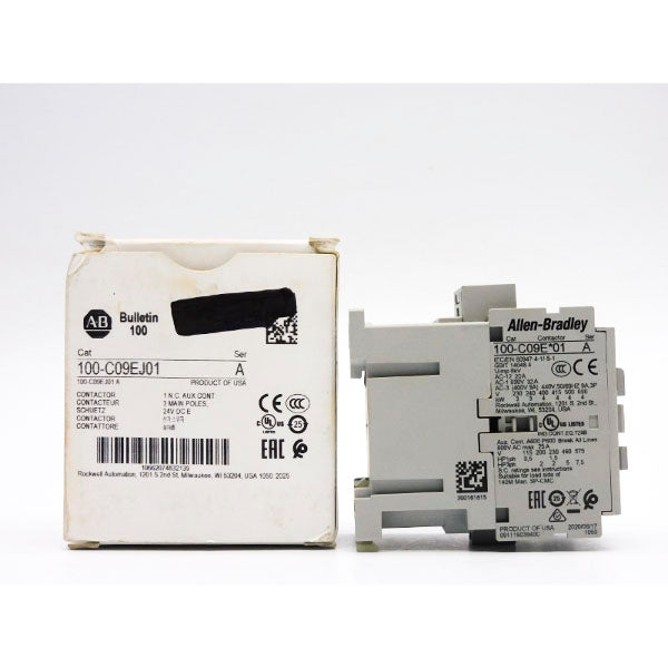 ALLEN BRADLEY 100-C09EJ01 SER. A 24VDC 32A (WH) NSMP